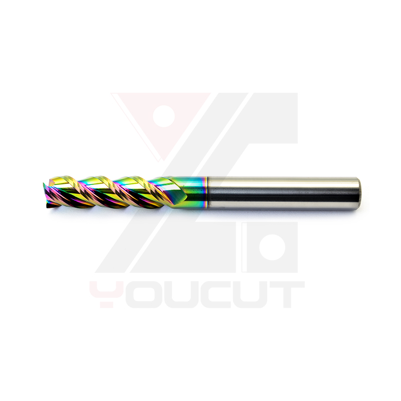 End Mill - AE-14-100-3F 3-Flüt DLC Kaplamalı Karbür Uç