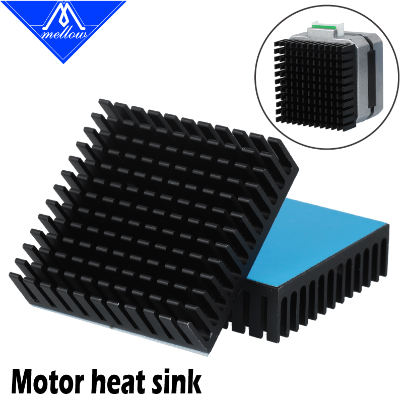Nema 17 Stepper - Yumuşak 3D yazıcı alüminyum Motor soğutucu