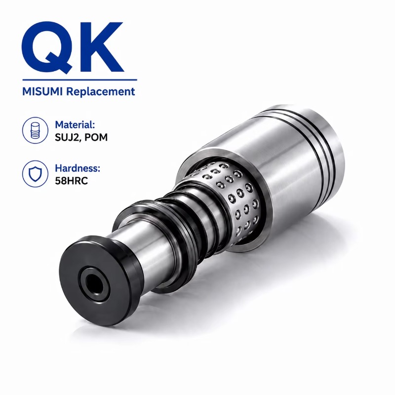 Ball Screw - QK JIS Yüksek Sertlikte Sabit Bilyalı