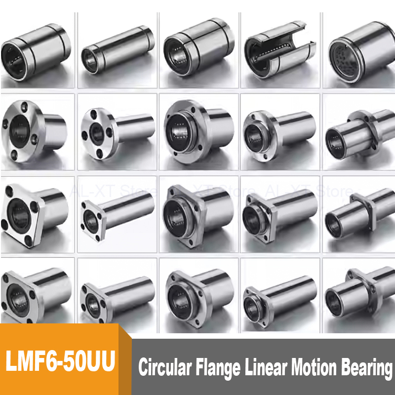 Linear Rod 8Mm - 1 adet 6mm/8mm/10mm/12mm/13mm/16mm/20mm/25-50mm LMF Serisi LMF6UU-50UU