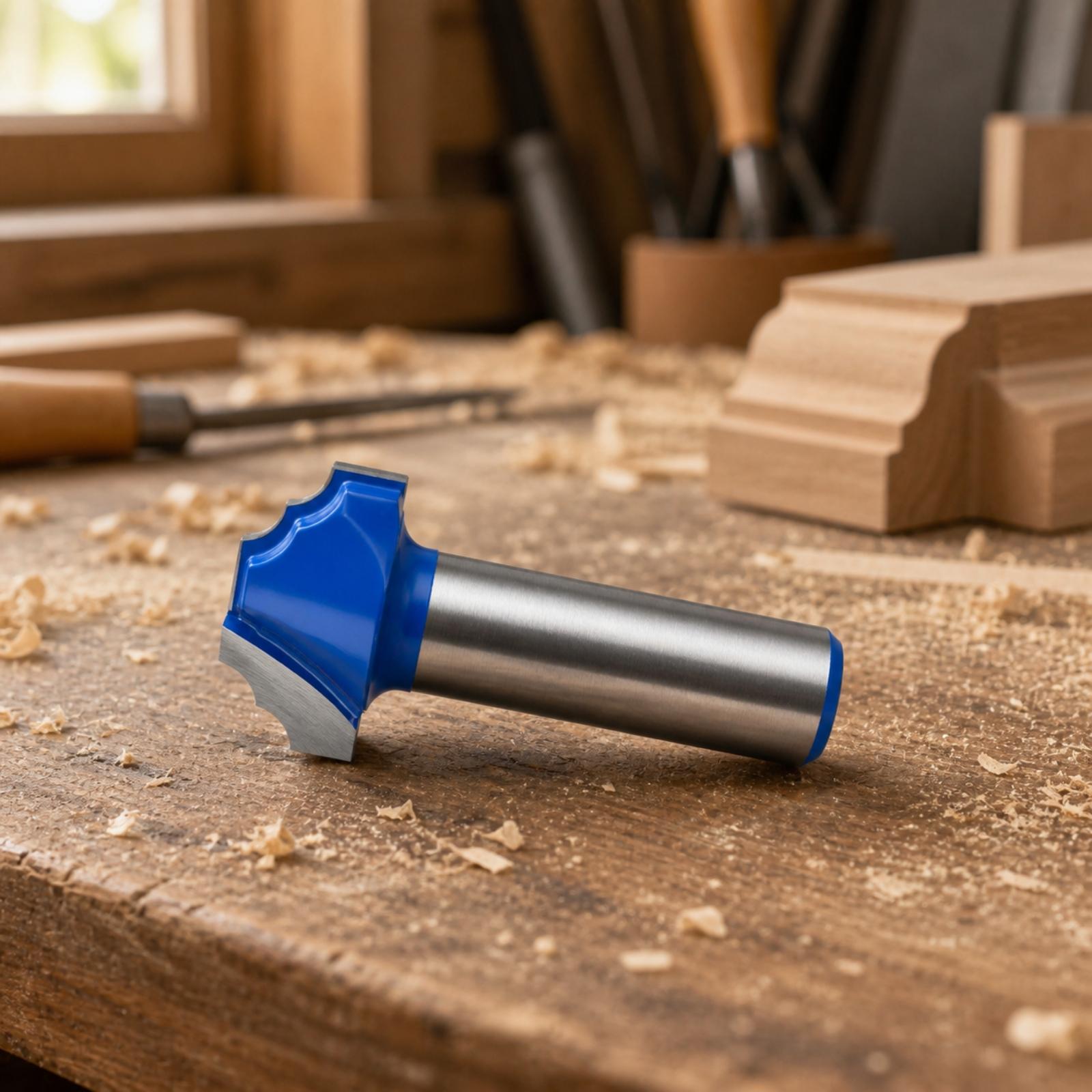 Cnc Bits - Çift R Profil Freze Ucu, CNC