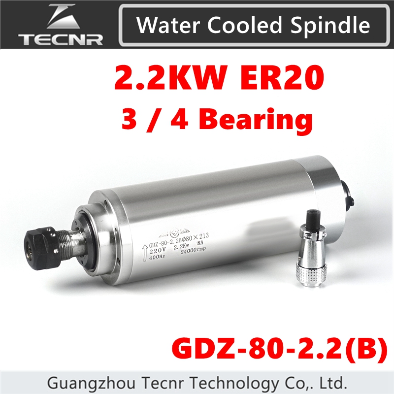 Water Cooled Spindle - 2.2KW Su Soğutmalı Mil Motoru ER20