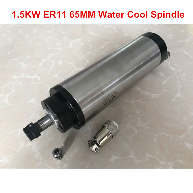 Water Cooled Spindle - 1.5KW 65mm 80 MM ER11 ER16