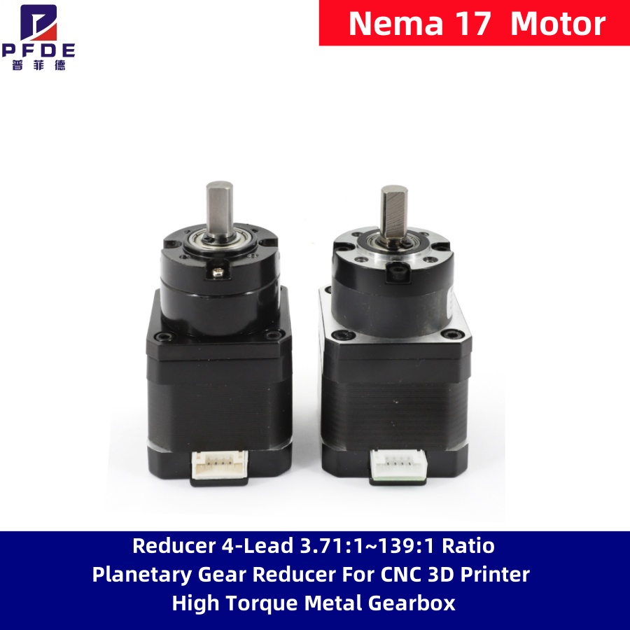 Nema 17 Stepper - YENİ Nema 17 Step Motor Redüktörü