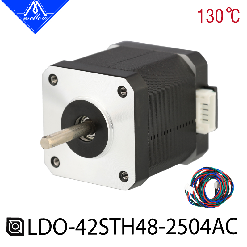 Nema 17 Stepper - Yumuşak Yüksek Sıcaklık LDO 48 MM