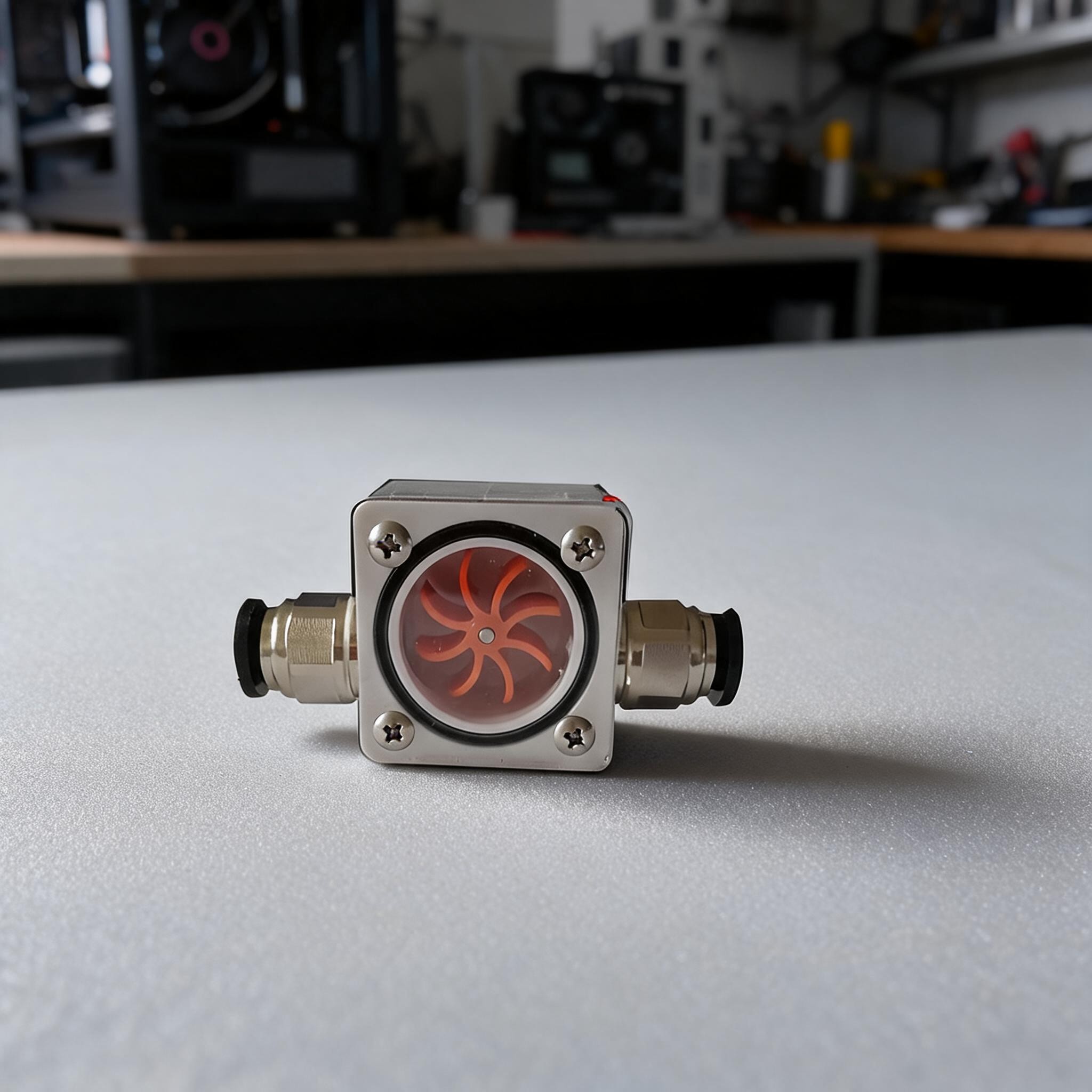 Water Cooled Spindle - 1 adet gravür makinesi akış ölçer