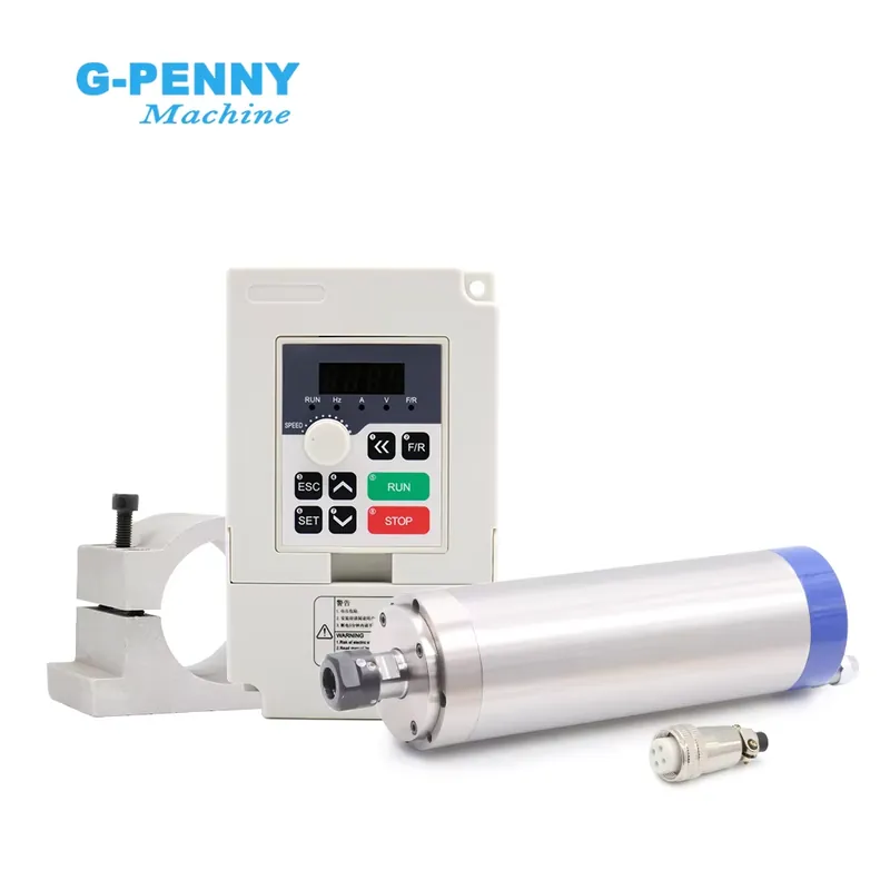 Water Cooled Spindle - Özelleştirilebilir G-PENNY 110v/220v 1.5kw ER16 D65