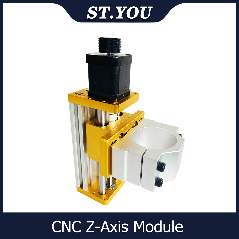 3018 Aluminium Cnc - CNC Z Ekseni Modülü Alüminyum Sürgülü