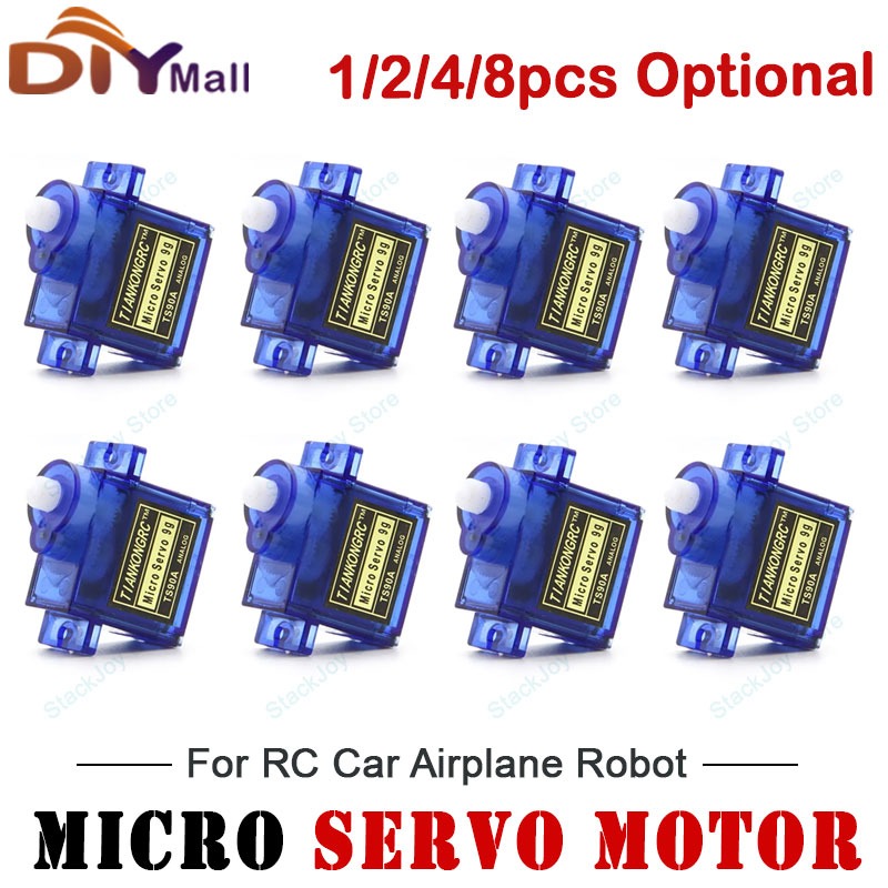Servo 9G - TS90A 9G Mikro Servo 180 Derece