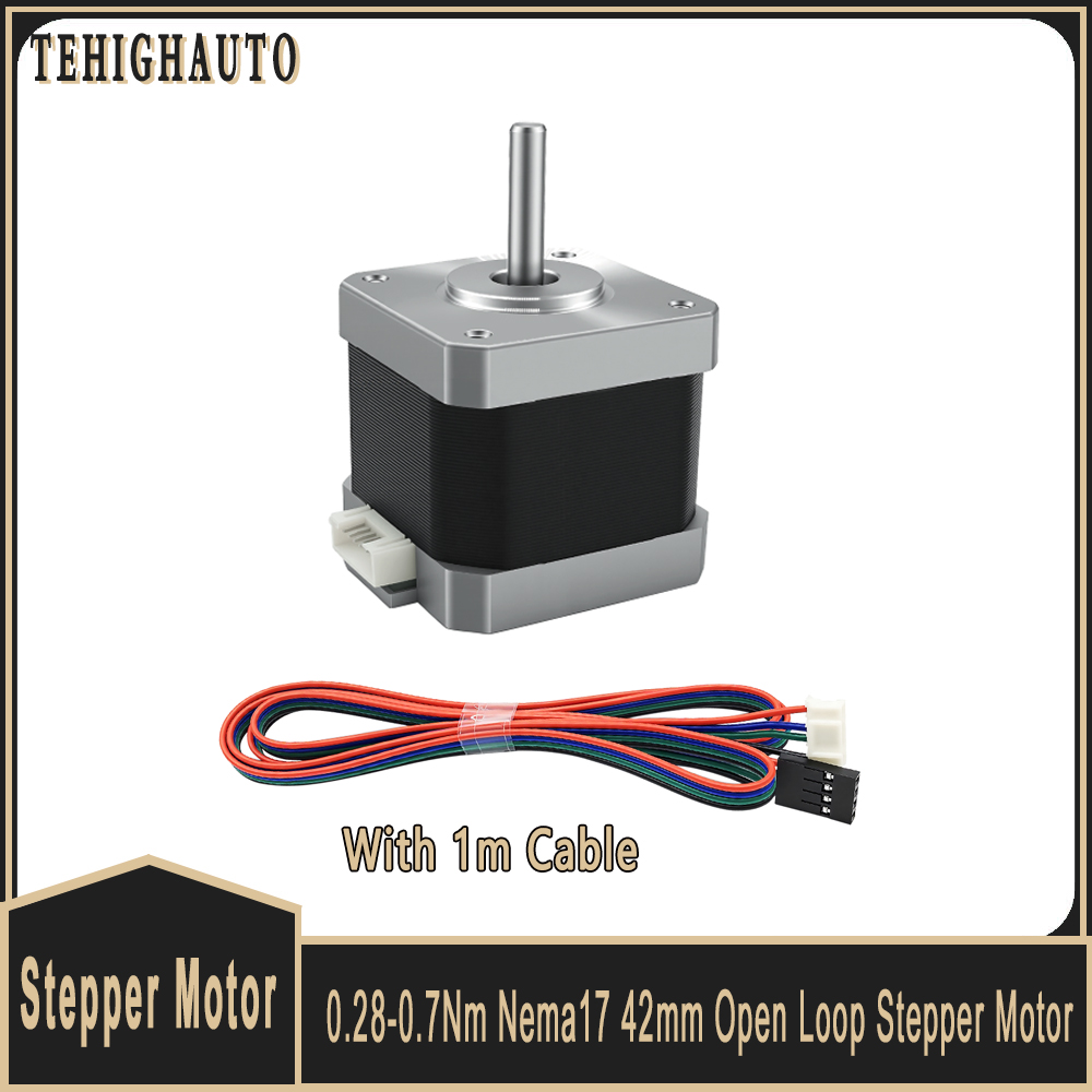 Nema 17 42mm Step Motor Açık D - Nema 17 Stepper incelemesi ve fiyatı