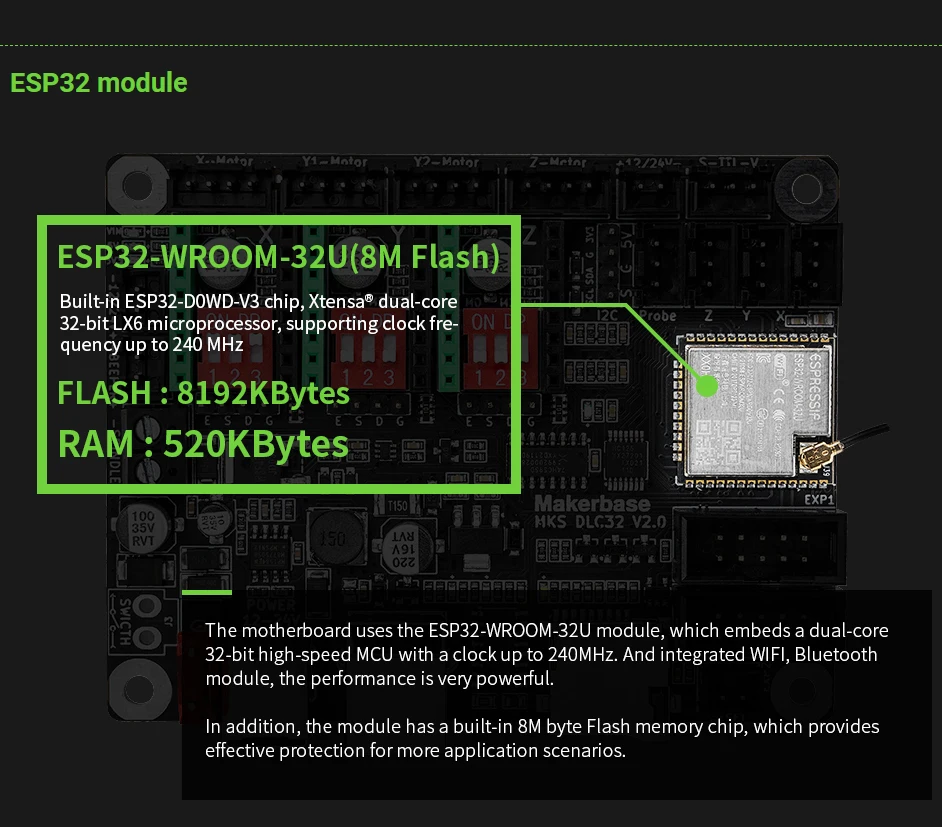 Makerbase MKS DLC32 V2.1 32Bit - Lm8Uu Bearing incelemesi ve fiyatı