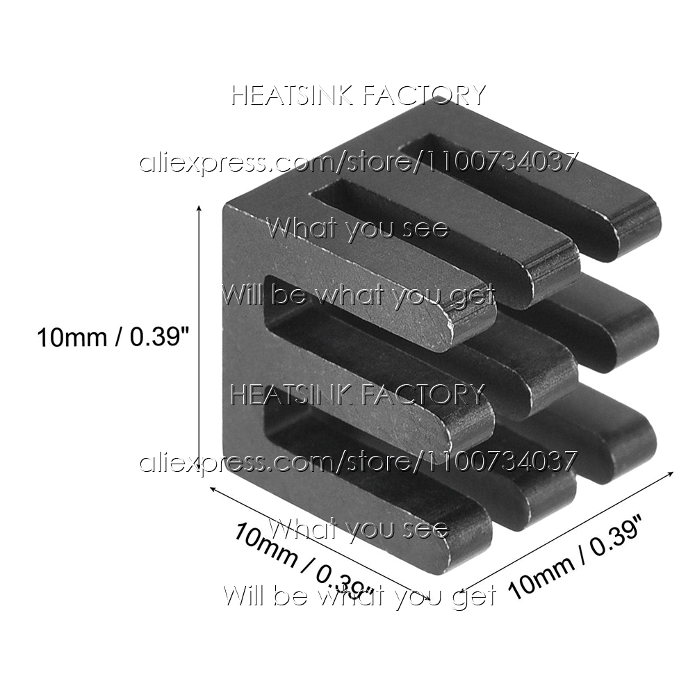 10x10x10mm alüminyum soğutucu  - Aluminium Extrusion incelemesi ve fiyatı