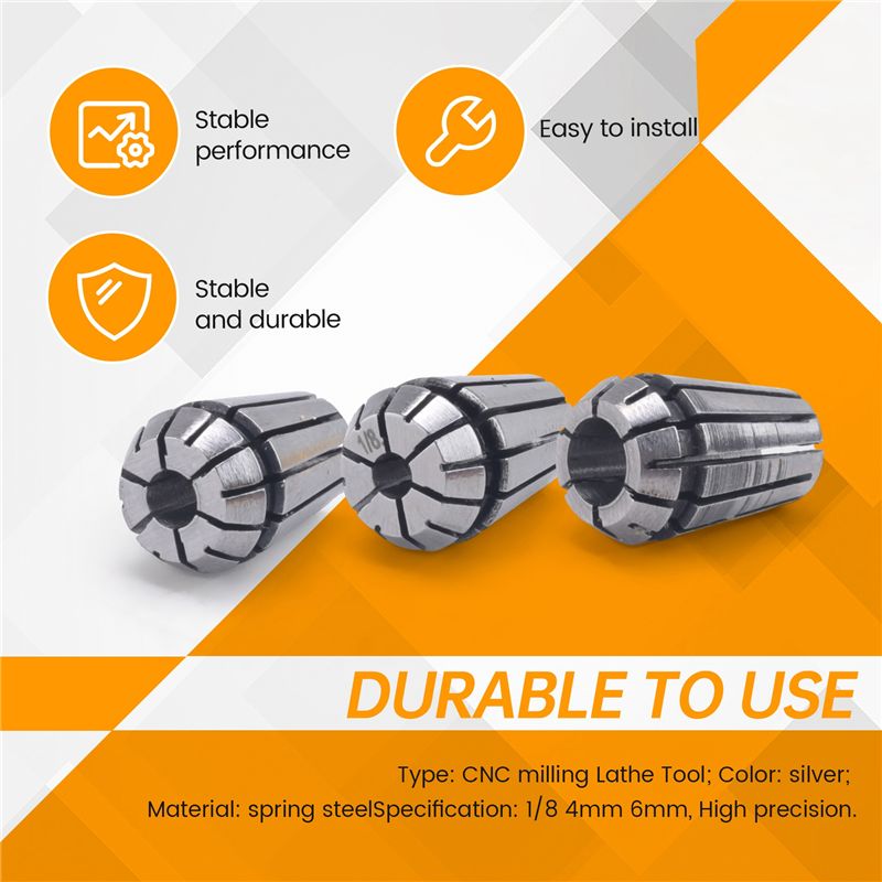 A93E-ER11 CNC Pens Tutucu, 1/8 - Cnc Bits incelemesi ve fiyatı