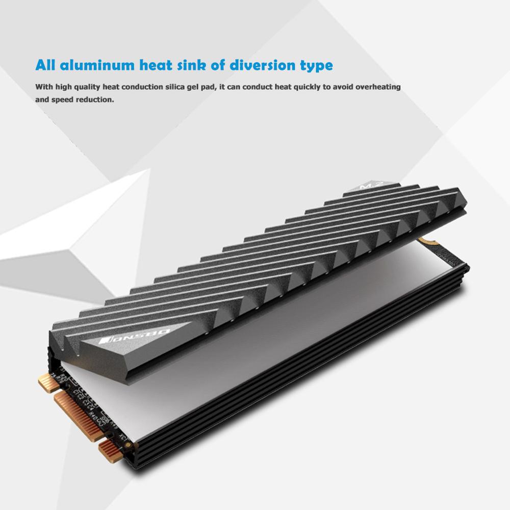 Jonsbo M2 2280 SSD Alüminyum S - Aluminium Extrusion incelemesi ve fiyatı