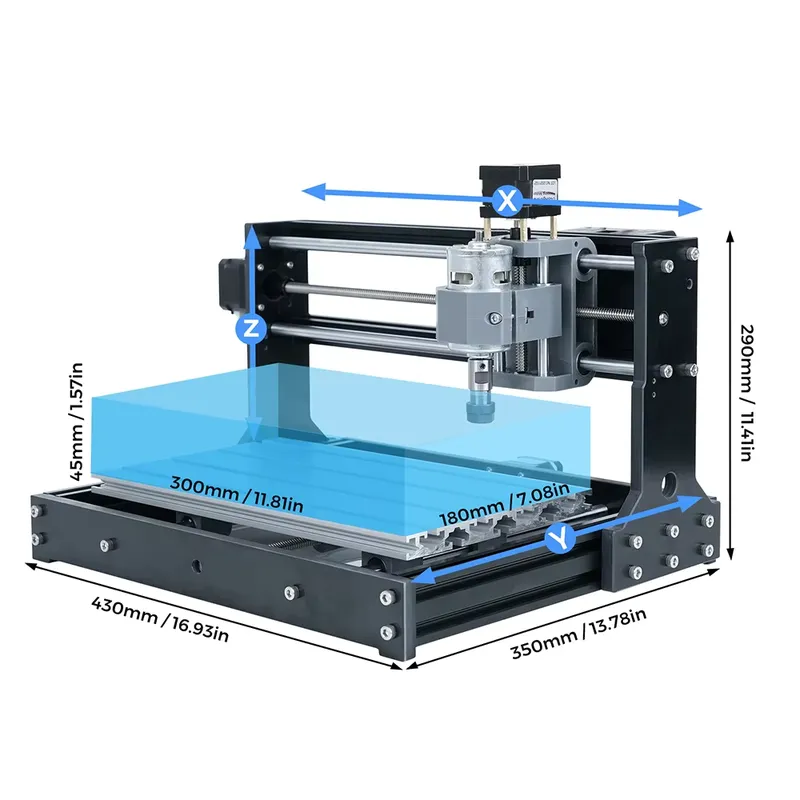 TWOTREES CNC 3018 Router Alümi - 3018 Aluminium Cnc incelemesi ve fiyatı