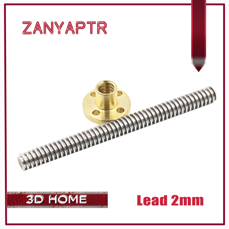 3D yazıcı ve CNC kurşun 2mm TH - Lead Screw 8Mm incelemesi ve fiyatı