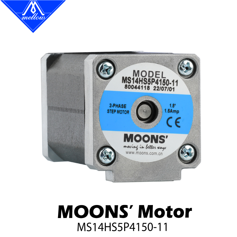 Mellow MOONS XY Şaft Nema 14 S - Nema 17 Stepper incelemesi ve fiyatı