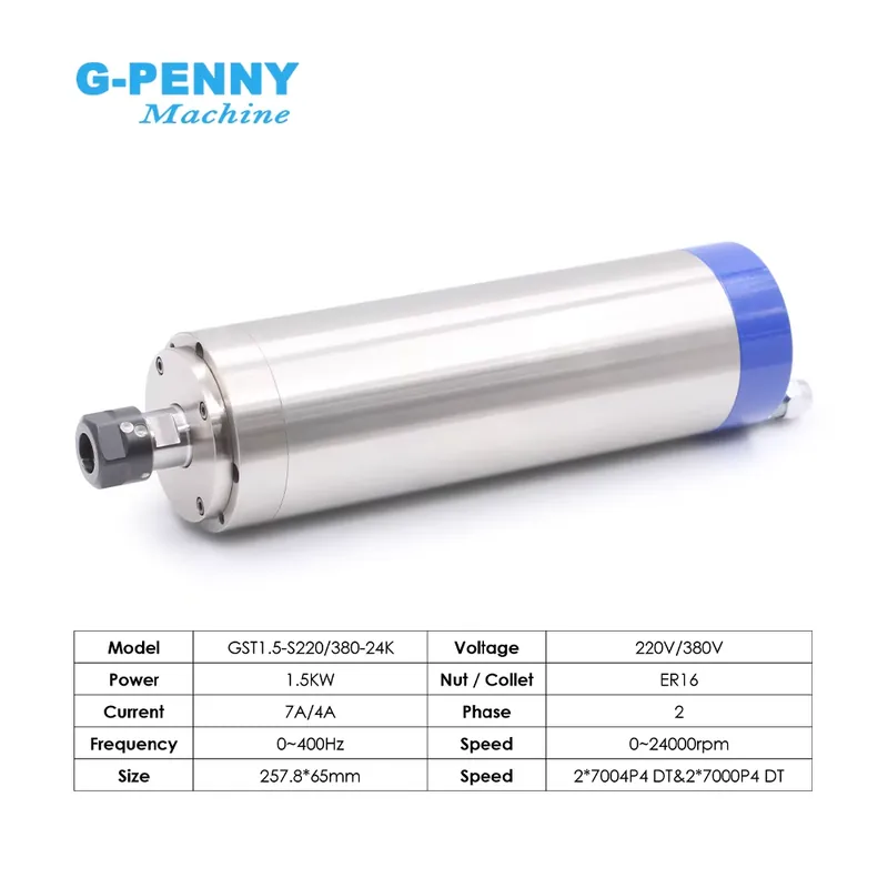 Özelleştirilebilir G-PENNY 110 - Water Cooled Spindle incelemesi ve fiyatı