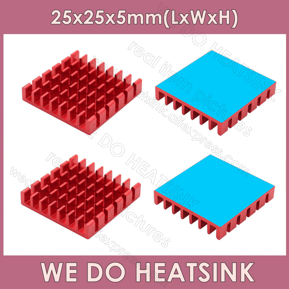 Biz olmadan soğutucu 25x25x5mm - Aluminium Extrusion incelemesi ve fiyatı