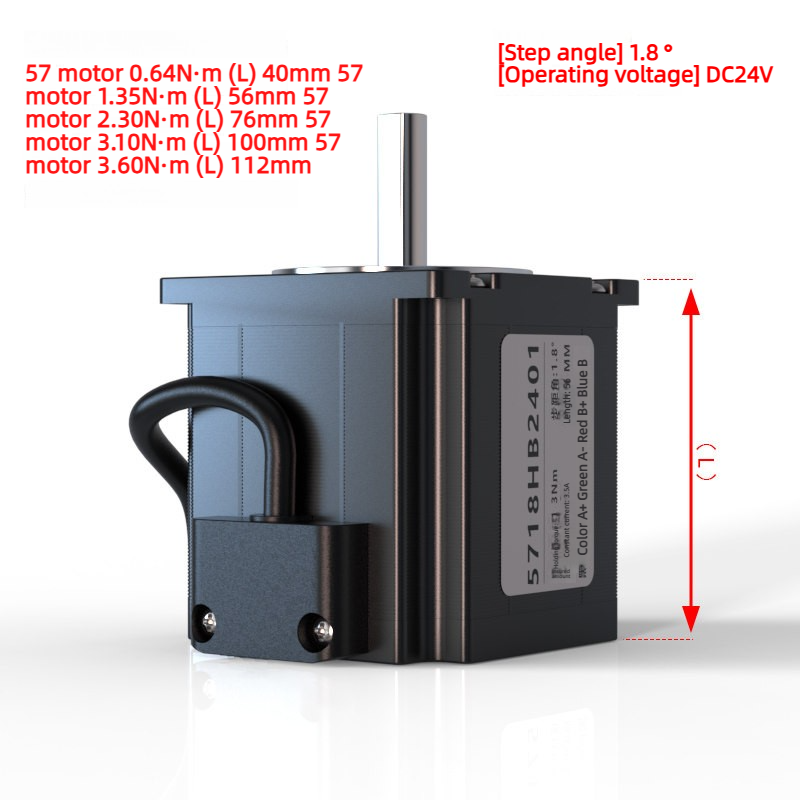 Nema 23 Adımlı Motor, 2,3 Nm,  - Nema23 Stepper incelemesi ve fiyatı