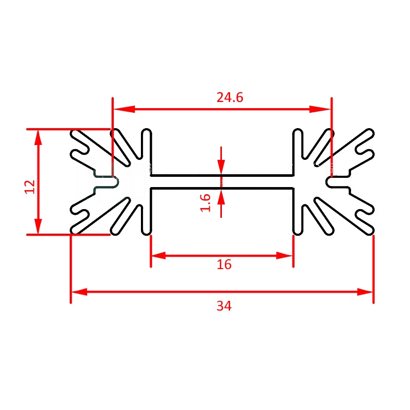5 adet TO-220 Triode MOS Trans - Aluminium Extrusion incelemesi ve fiyatı