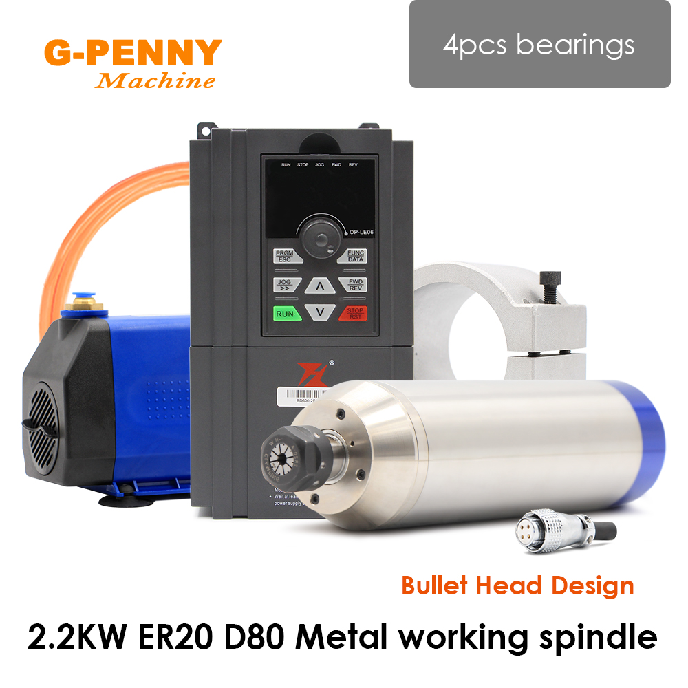 G-Penny 2.2KW Su Soğutmalı Mil - Water Cooled Spindle incelemesi ve fiyatı